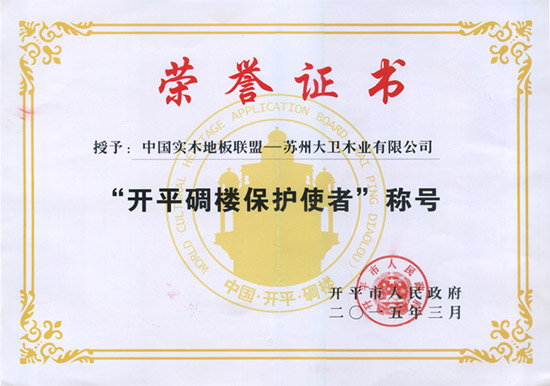 D体育（中国）被授予“开平碉楼保护使者”称号.jpg